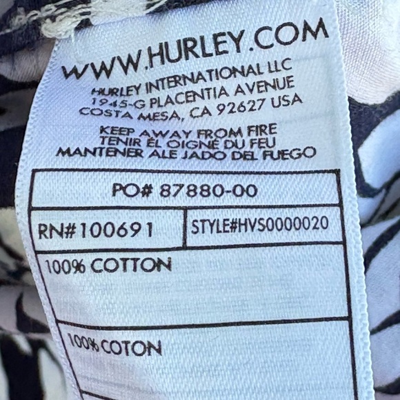 Hobie by Hurley Men's Pineapple Print Aloha Shirt - Picture 7 of 9